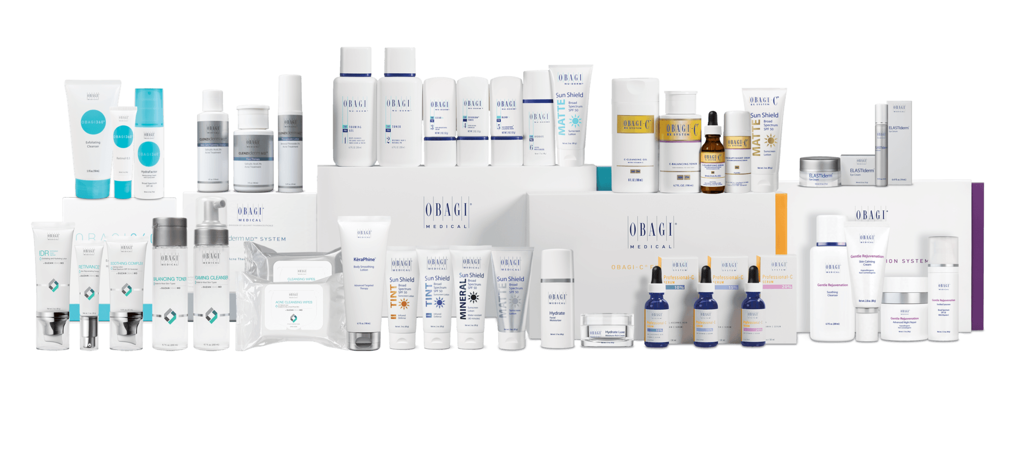 The OBAGI product line